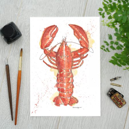 ‘Lobster’ Print (A4)